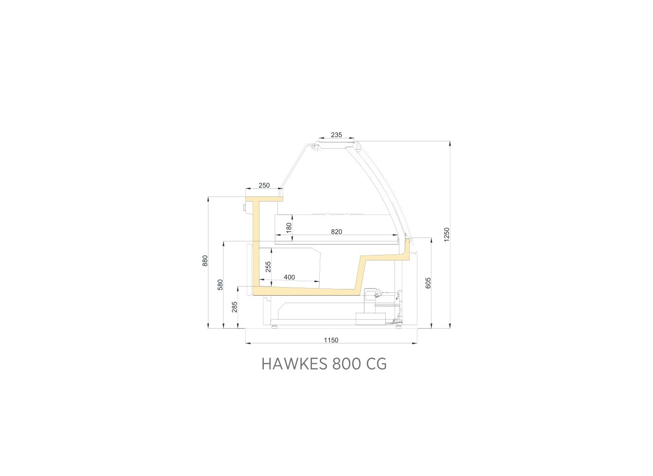HAWKES 800 CG