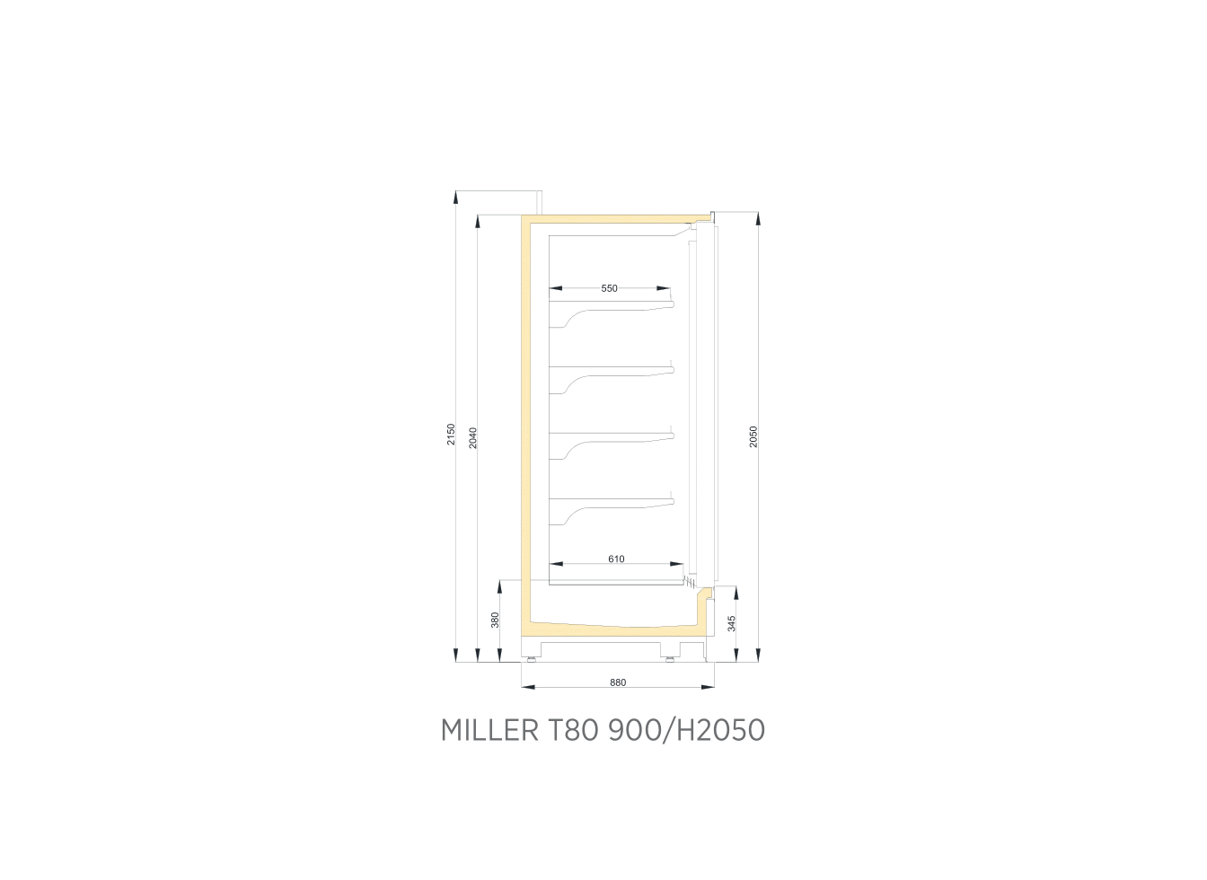 MILLER DGD T80 900/H2050