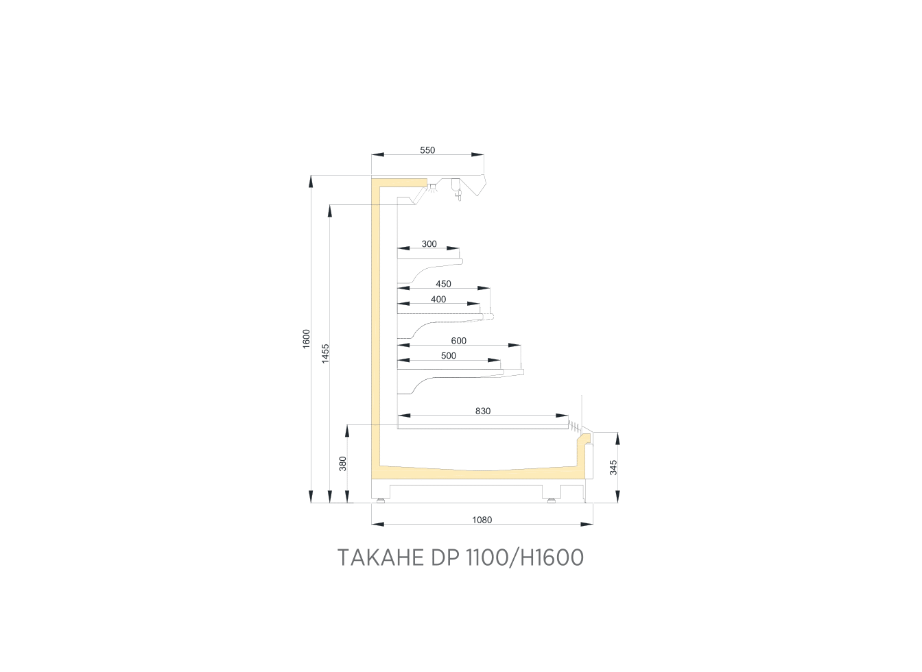 TAKAHE DP 1100/H1600