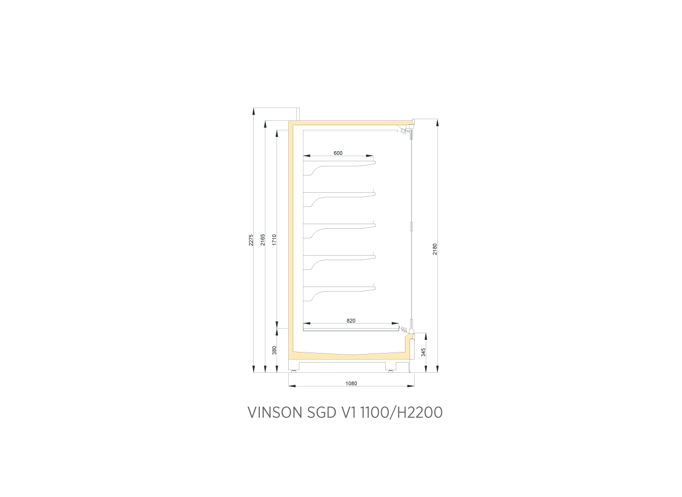 VINSON SGD V1 1100/H2200