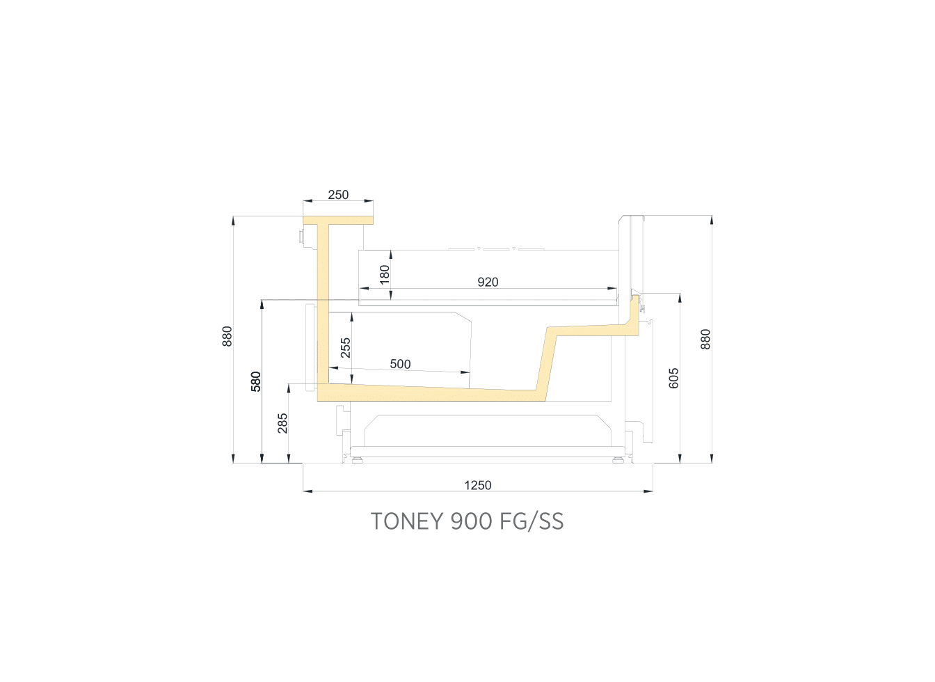 TONEY FG SS 900