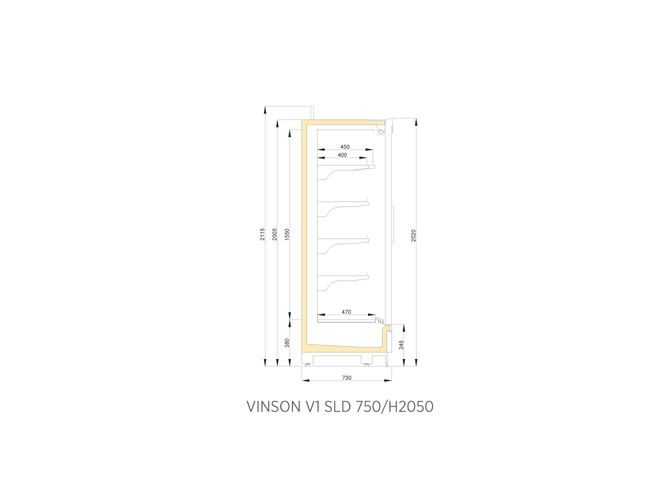 VINSON V1 SLD 750/H2050