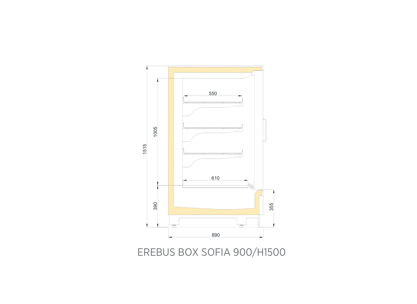 EREBUS BOX SOFIA 900/H1500