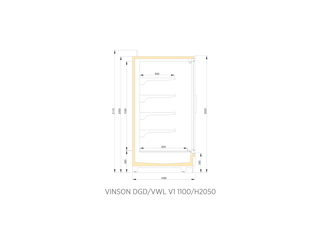 VINSON DGD VWL V1 1100/H2050