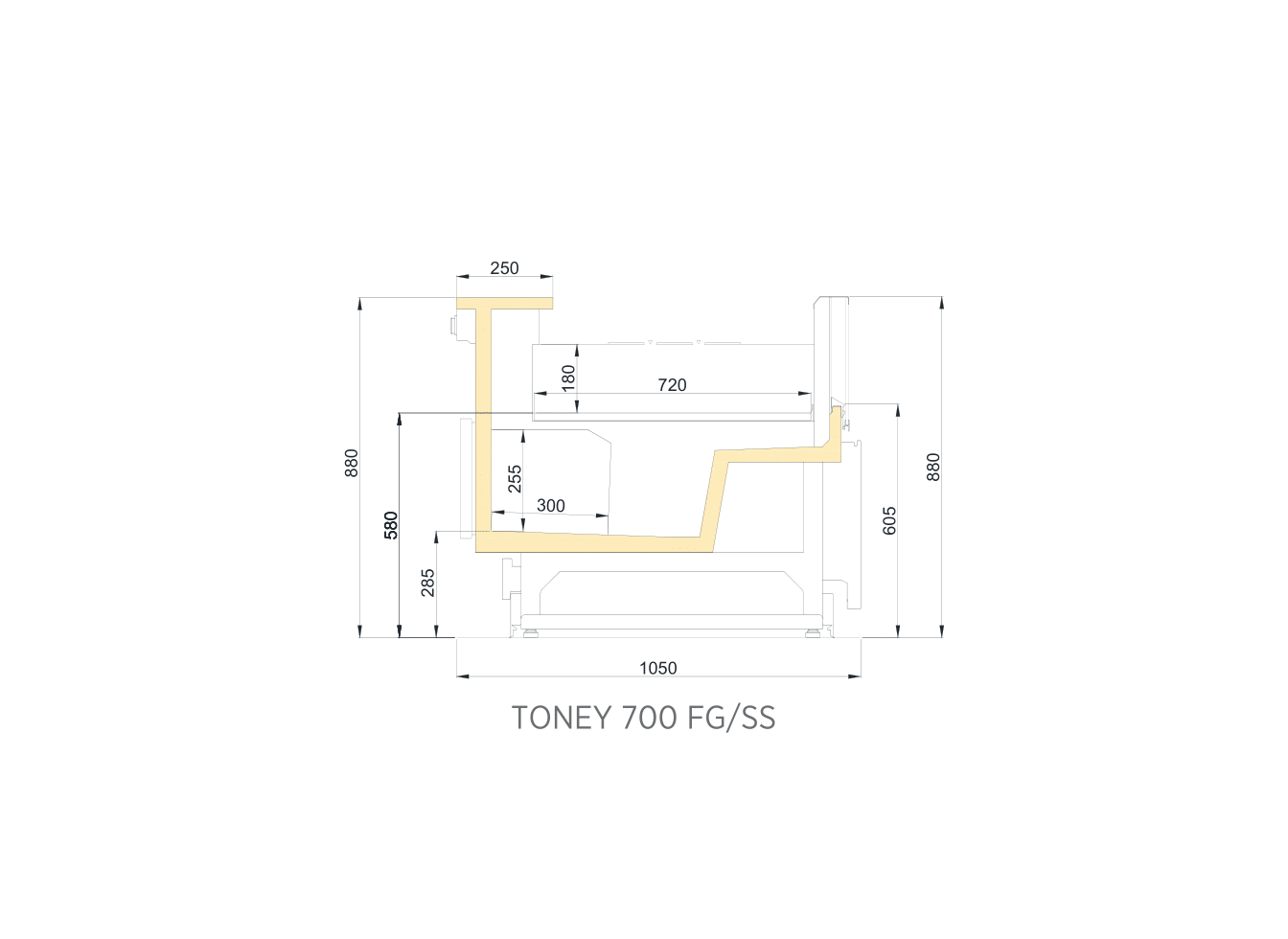TONEY FG SS 700