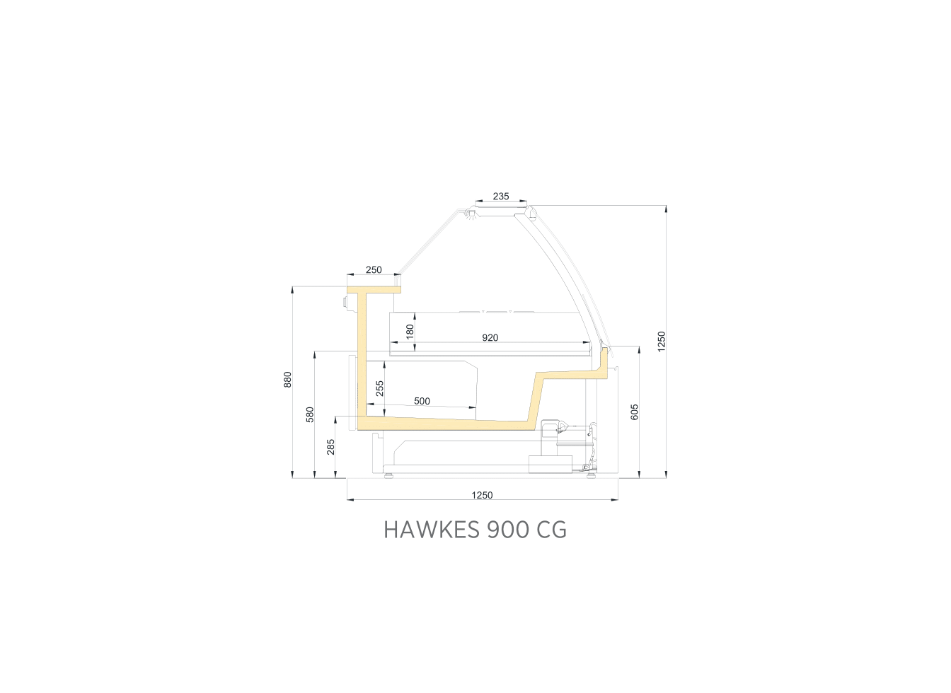 HAWKES 900 CG