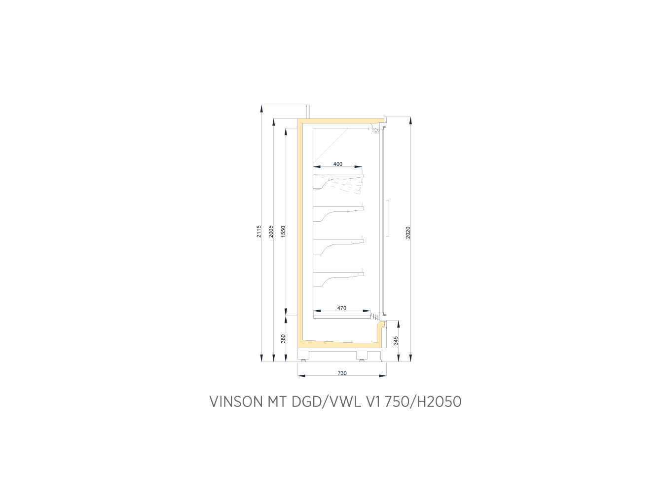 VINSON MT VWL V1 750/H2050