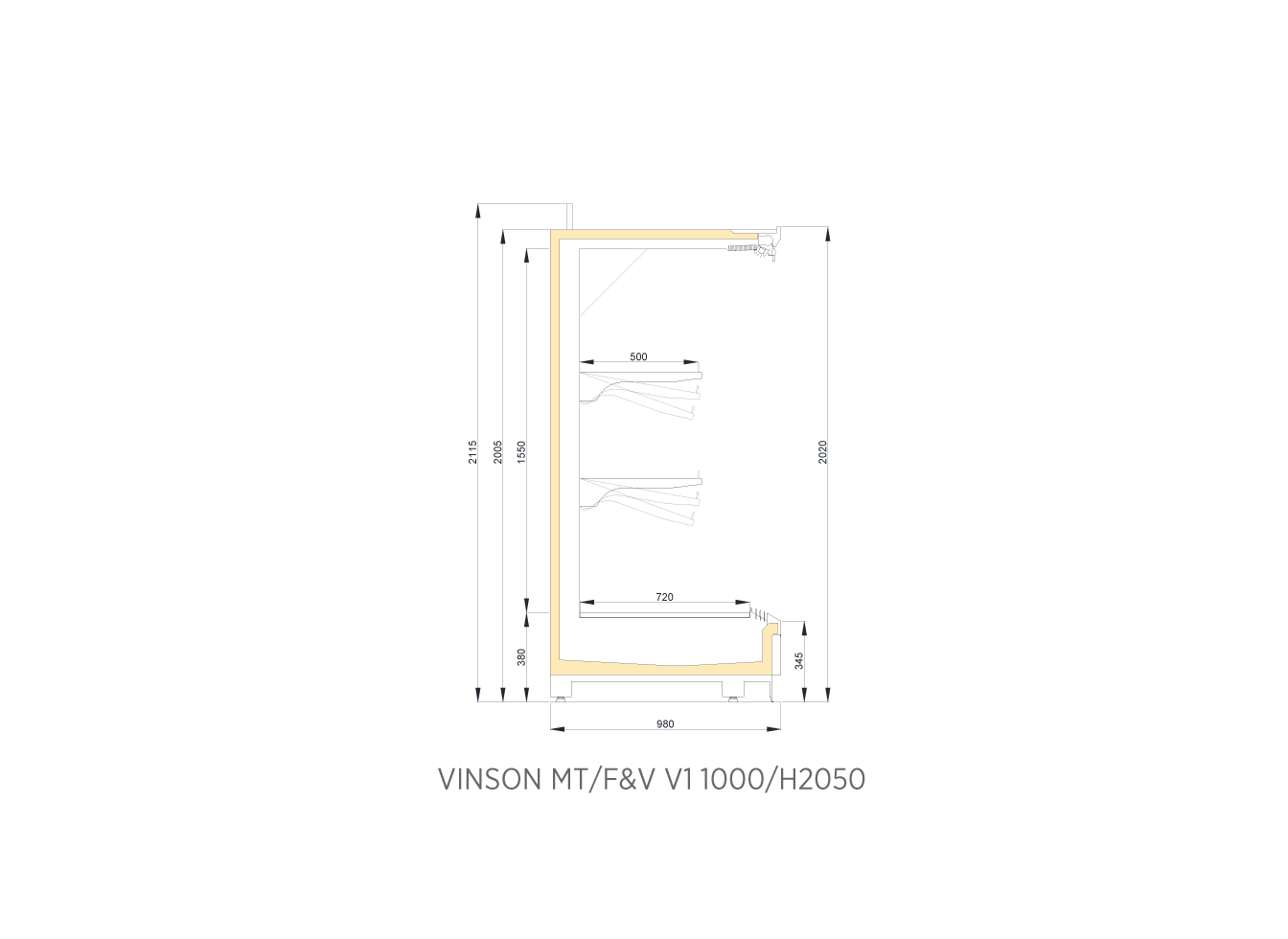 VINSON MT/F&V 1000/H2050