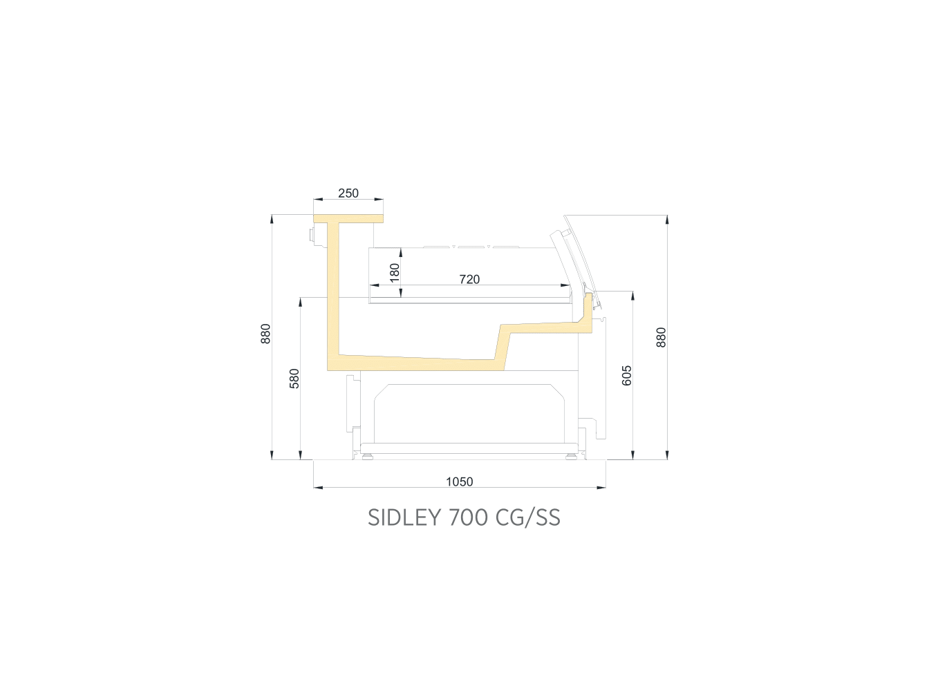 SIDLEY 700 CG SS