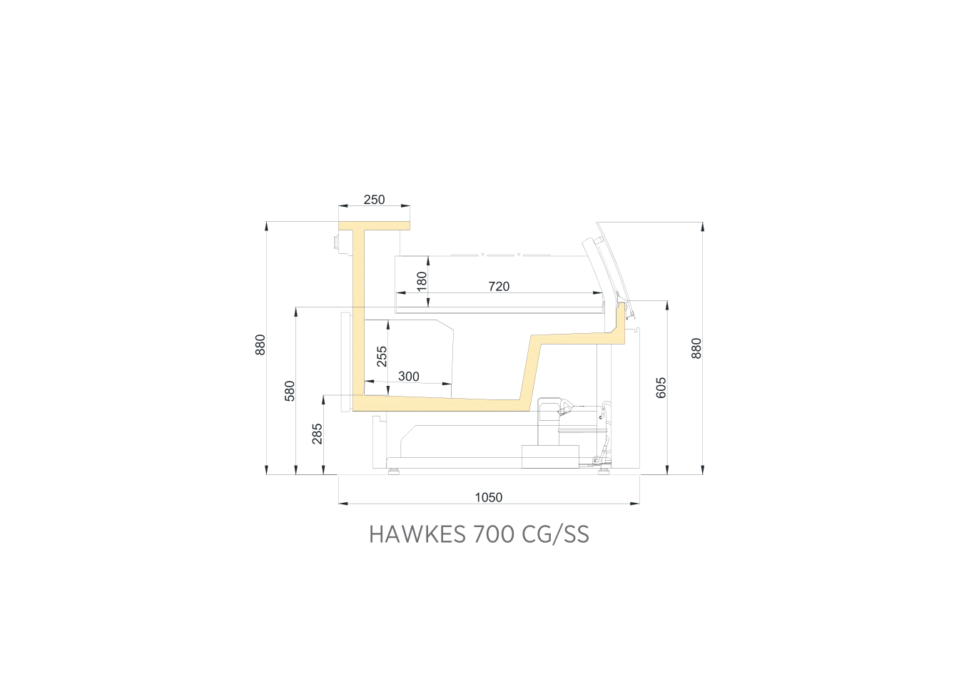 HAWKES 700 CG/SS