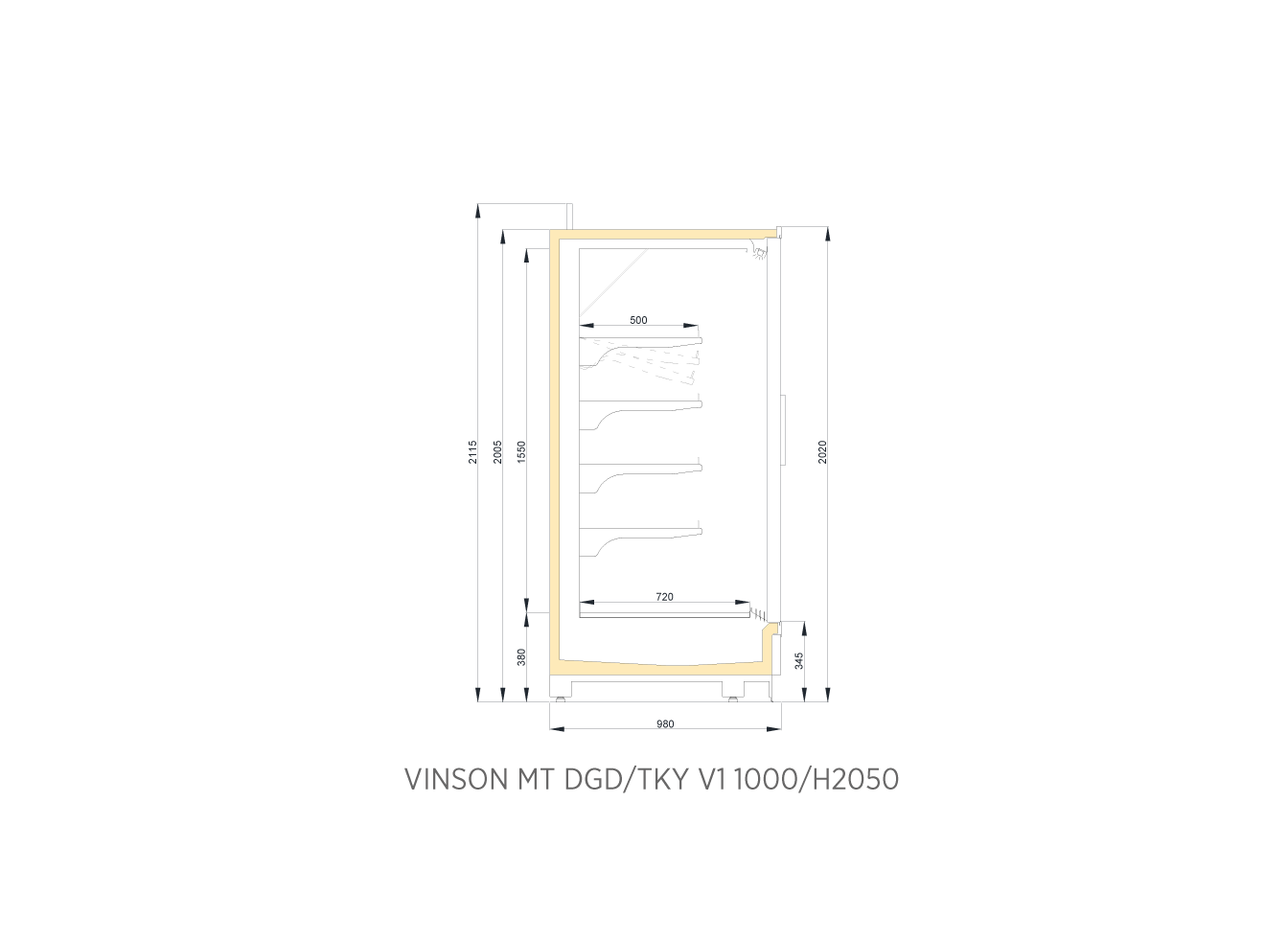 VINSON MT TKY V1 1000/H2050