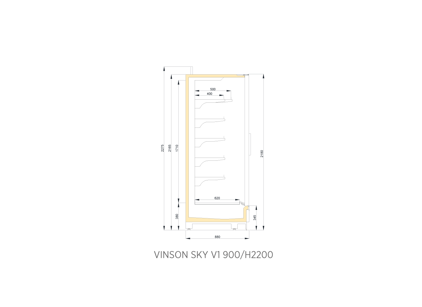 VINSON SKY V1 900/H2200