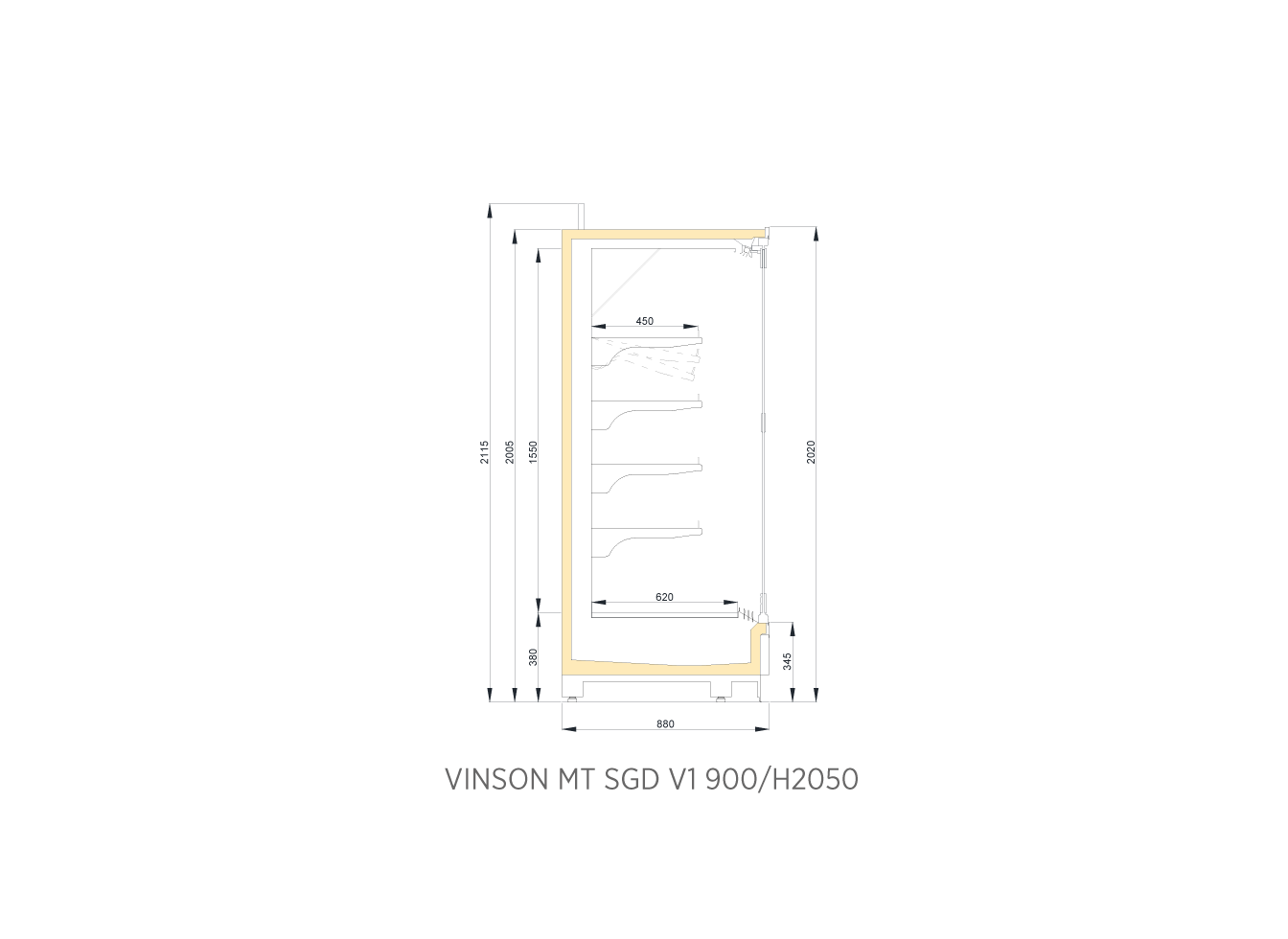 VINSON MT SGD V1 900/H2050