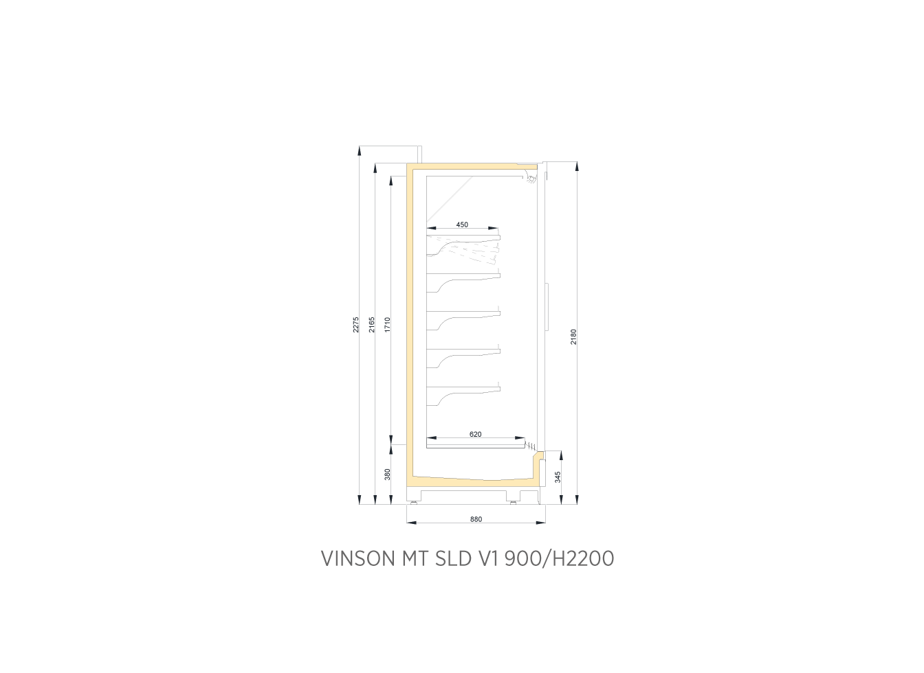 VINSON MT SLD V1 900/H2200