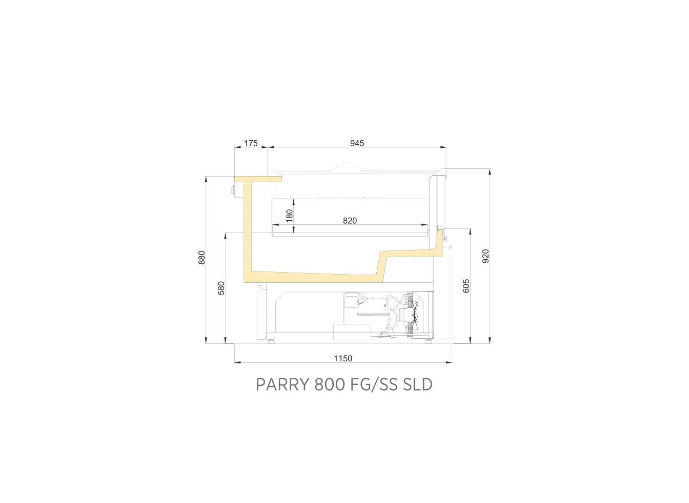 PARRY FG SS SLD 800