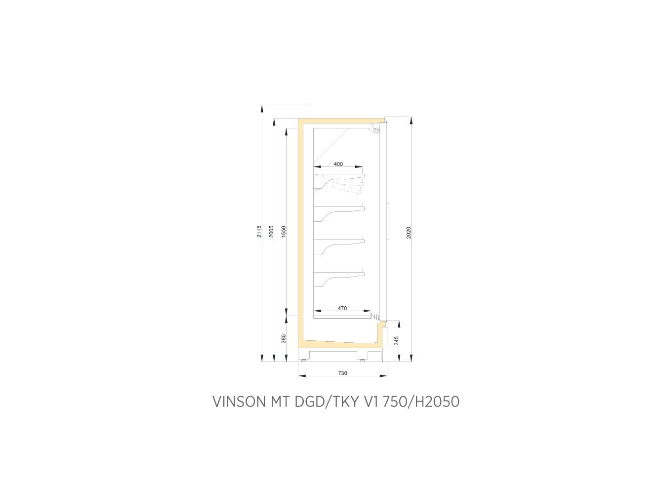 VINSON MT TKY V1 750/H2050