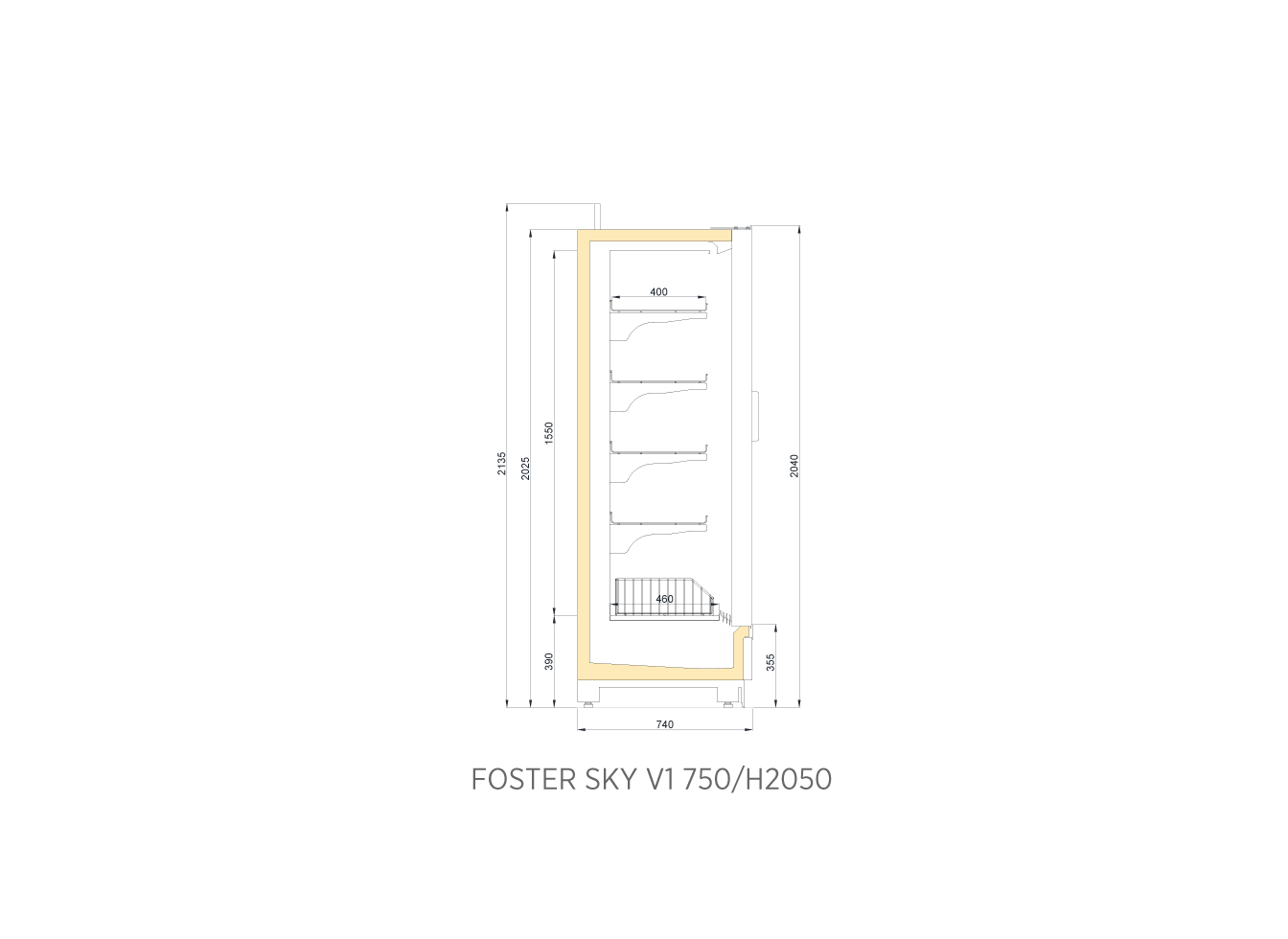 FOSTER SKY V1 750/H2050