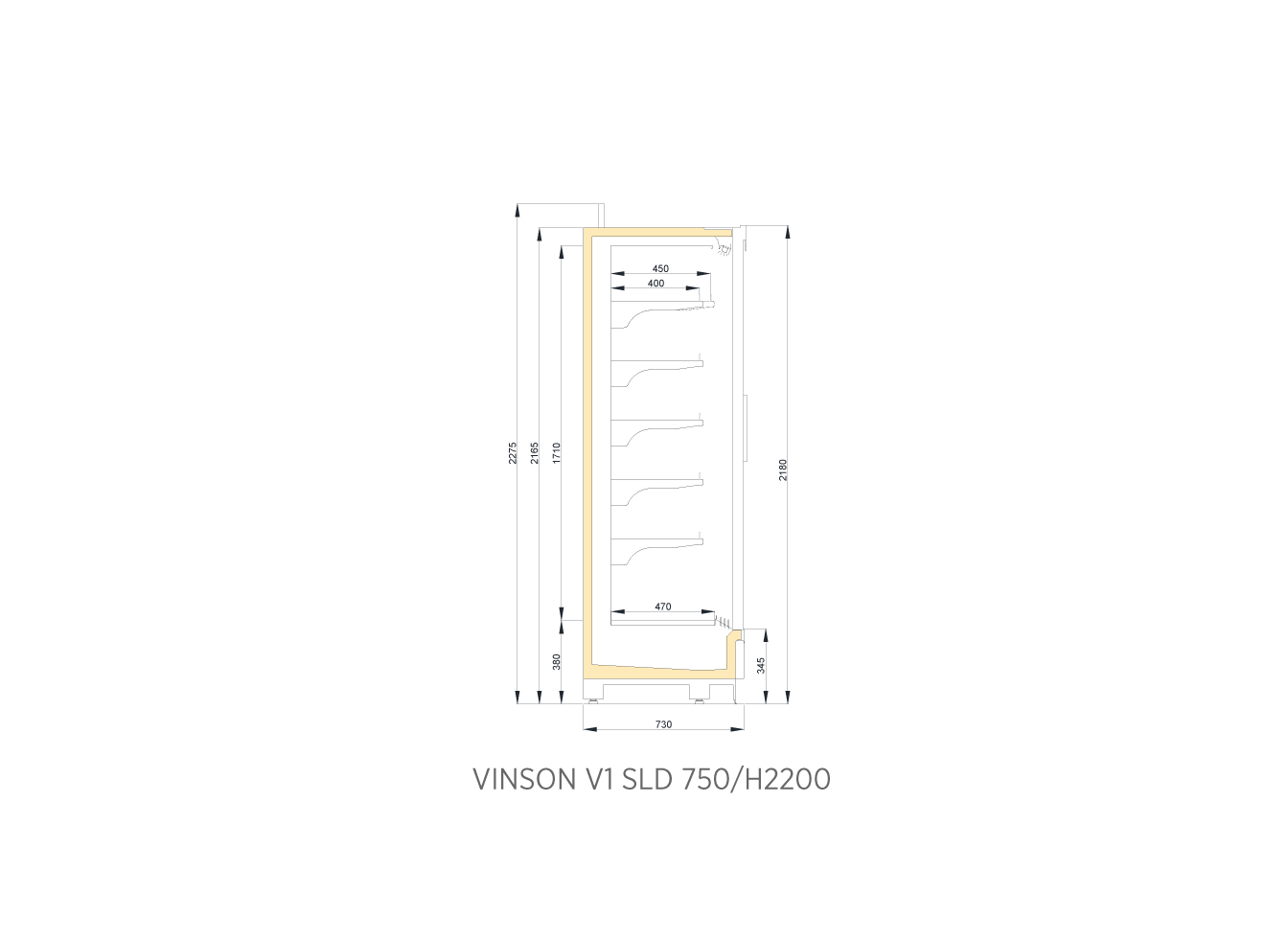 VINSON V1 SLD 750/H2200