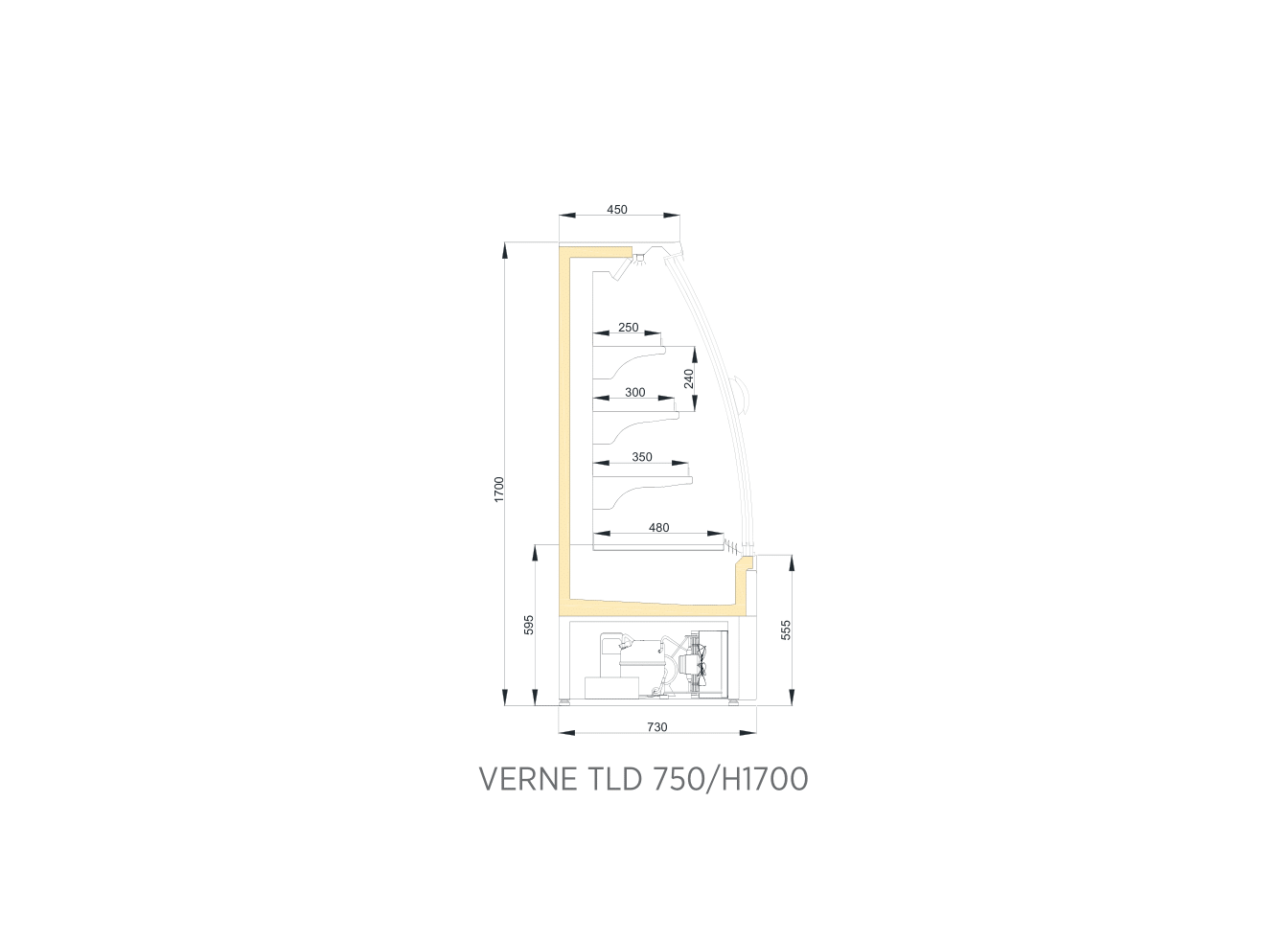 VERNE TLD 750/H1700