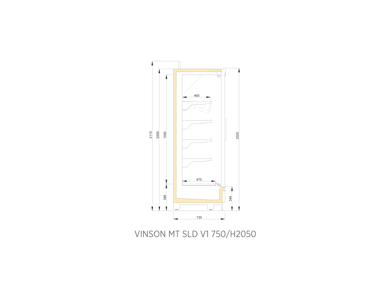 VINSON MT SLD V1 750/H2050