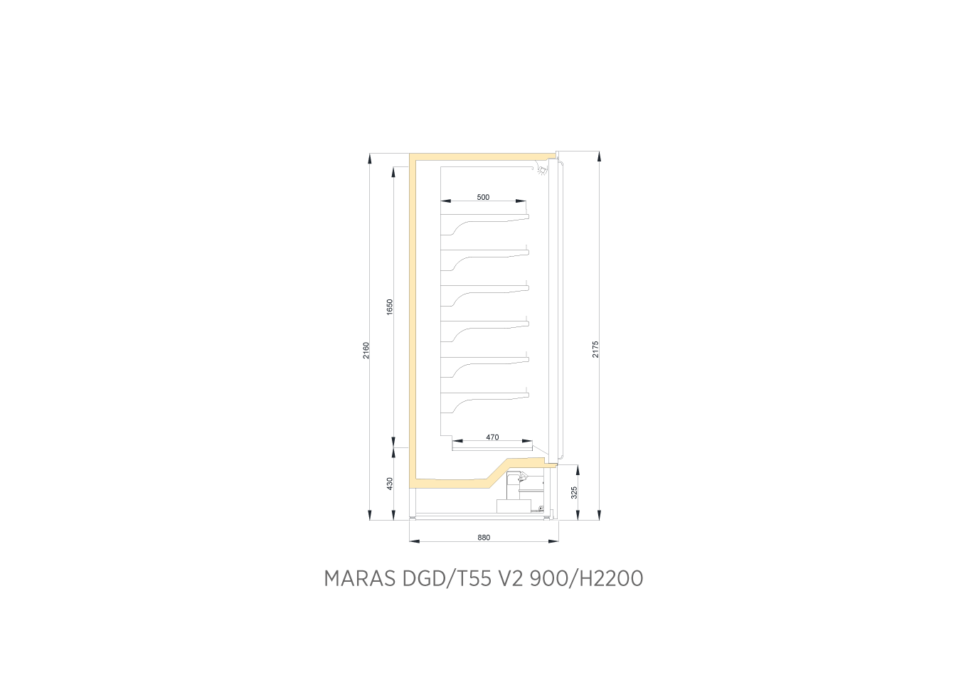 MARAS DGD T55 V2 900/H2200