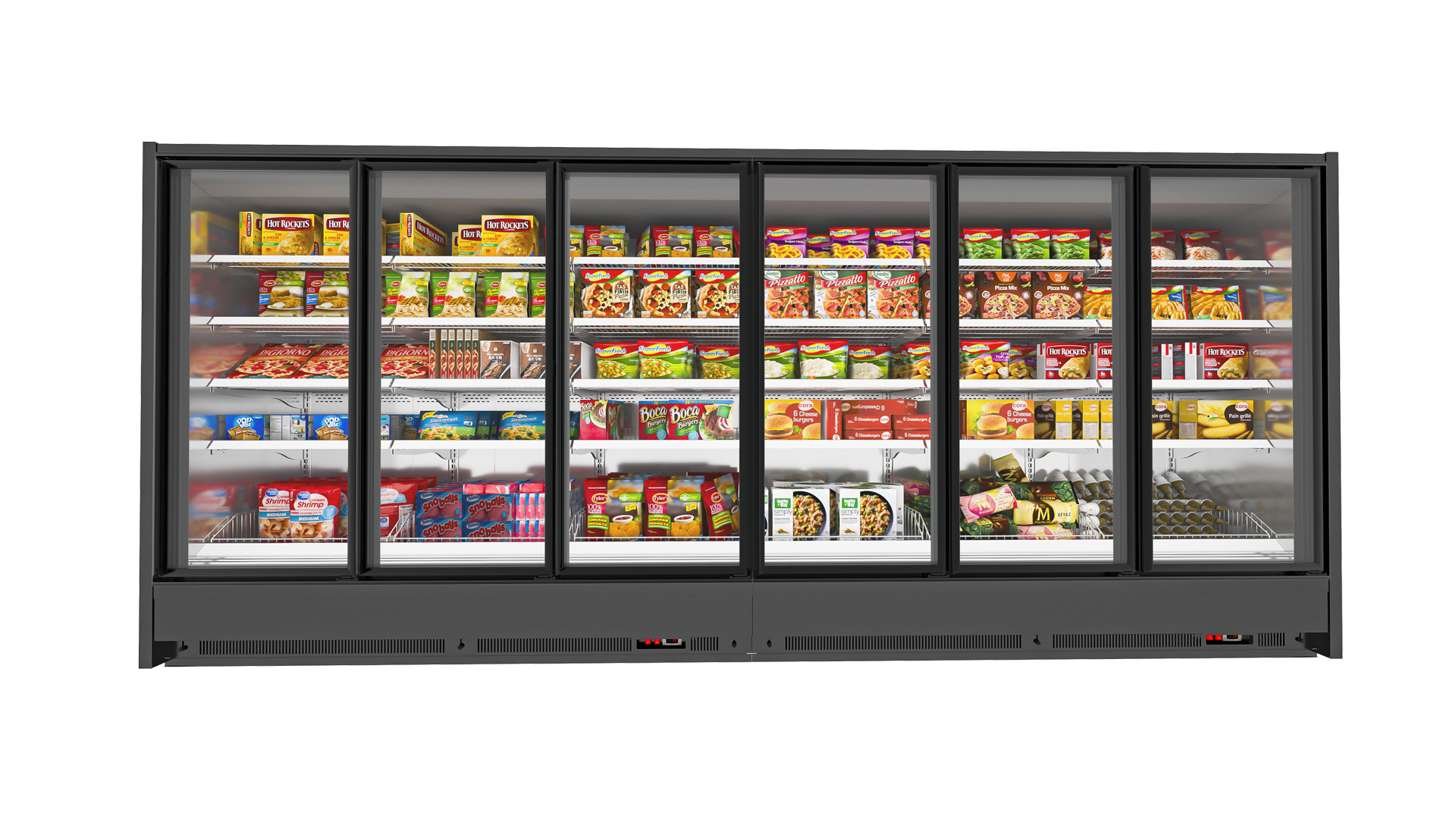 Vertical Freezer Cabinets